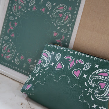 Bandana Needlepoint Pillow