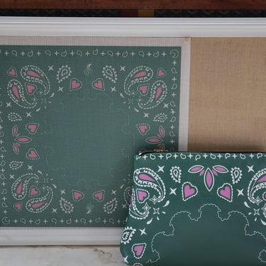 Bandana Needlepoint Pillow