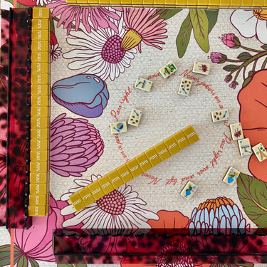THE SCALLOPED RACK — PINK TORTOISE PERFECTION!